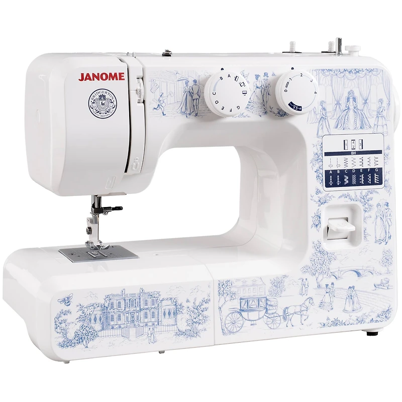 Janome Bridgerton Collection Easy-to-Use 15-Stitch Sewing Machine