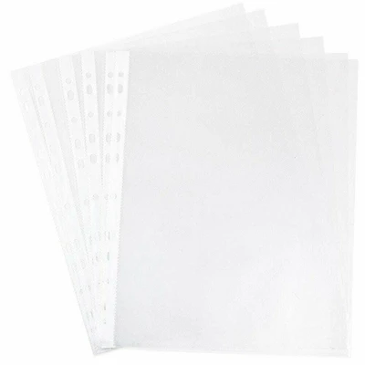 JAM Paper 8.5" x 11" Clear Sheet Protectors, 10ct.