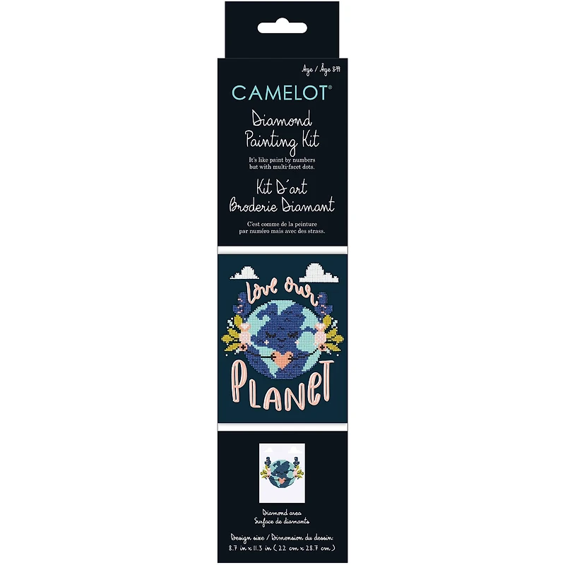 Camelot® Dots Love Our Planet Diamond Painting Kit