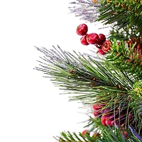 4ft. Pre-Lit Crestwood® Spruce Artificial Christmas Entrance Tree, Twinkly™ LED Lights