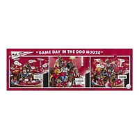 NFL Game Day in the Dog House 1,000 Piece Puzzle