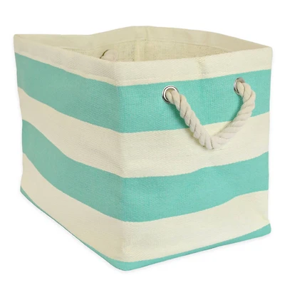 DII® Small Rectangle Stripes Paper Bin