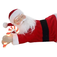 19.5" Lighted Sleeping Santa