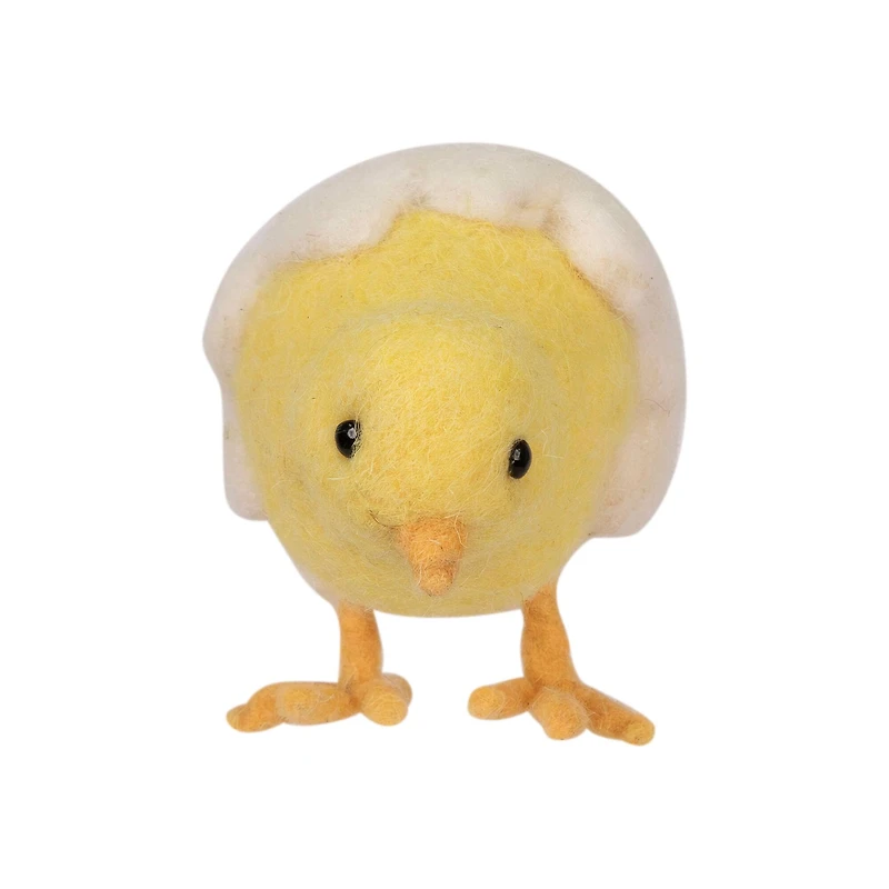 4.5" x 3" Hatching Egg Baby Spring Chick Easter Figurine