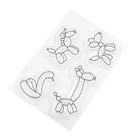 Mini Balloon Animals Clear Stamp Set by Recollections™