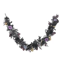 6ft. Skulls & Roses Garland by Ashland®