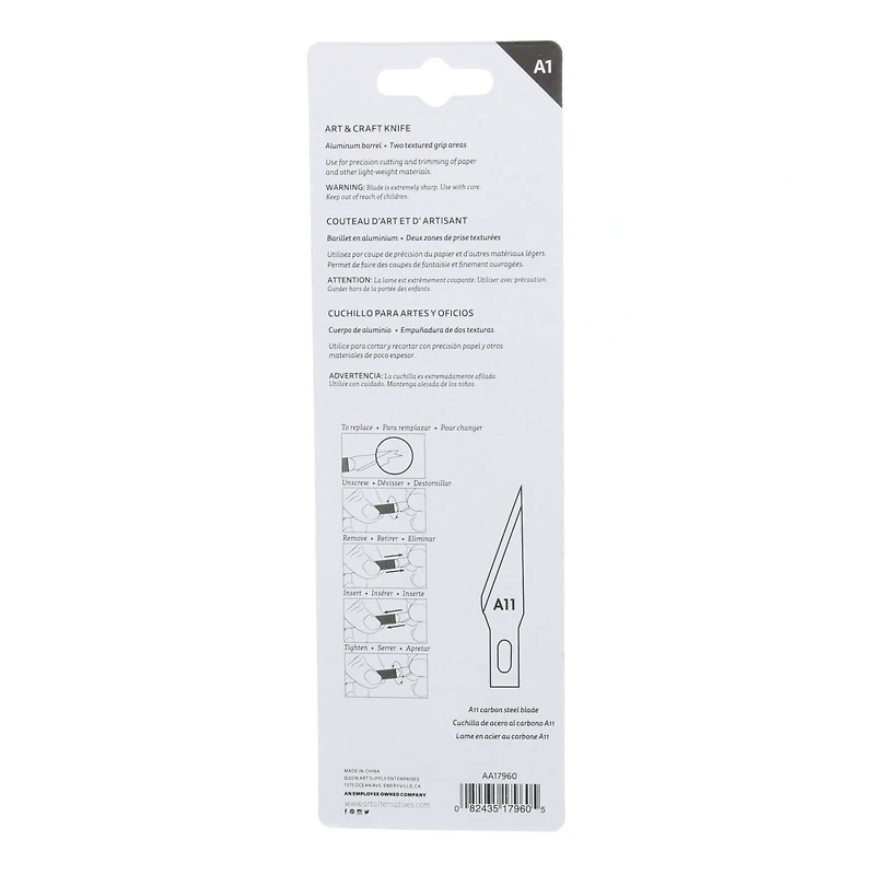 24 Pack: Art Alternatives Light Duty A-1 Art & Craft Knife