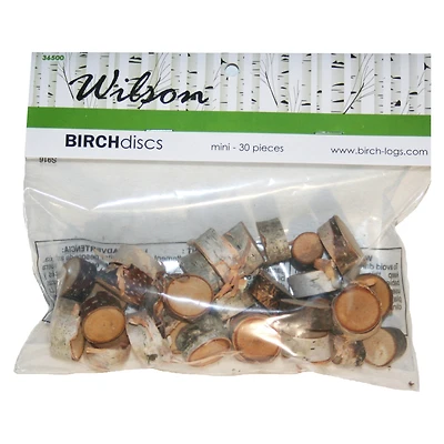 Wilson® Enterprises Mini Birch Disc Bags, 4ct.