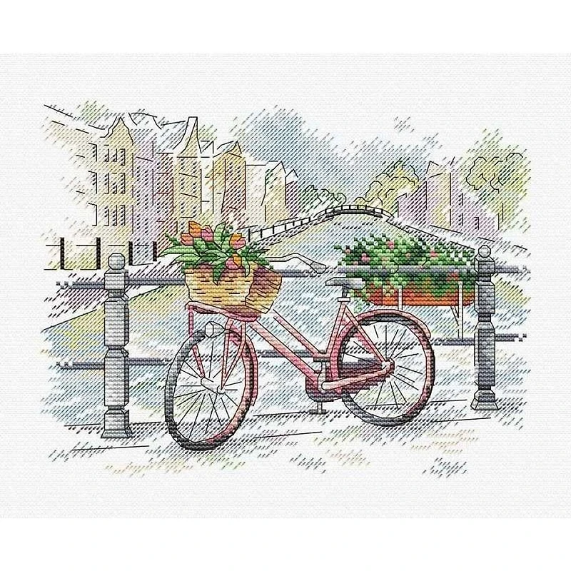 MP Studia On The Bridge Cross Stitch Kit