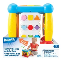 Kidoozie Lights 'n Sounds Activity Cube