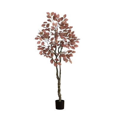 6ft. Brown Autumn Dogwood Artificial Potted Tree