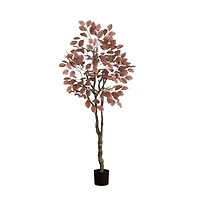 6ft. Brown Autumn Dogwood Artificial Potted Tree