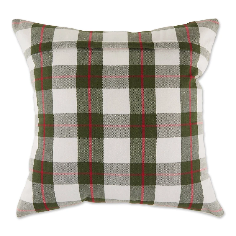 DII® Farmhouse Christmas Plaid Pillow Cover Set