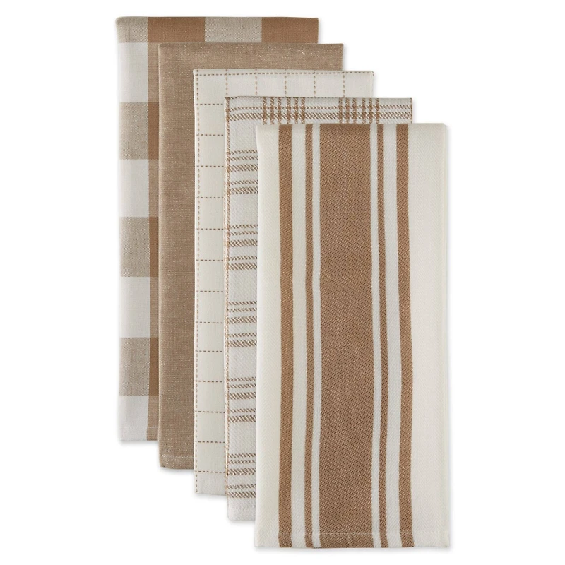 DII® Stone Everyday Dish Towels, 5ct.