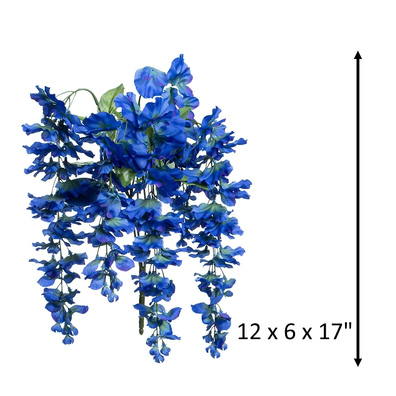 17" Water-Resistant Wisteria Bush by Ashland