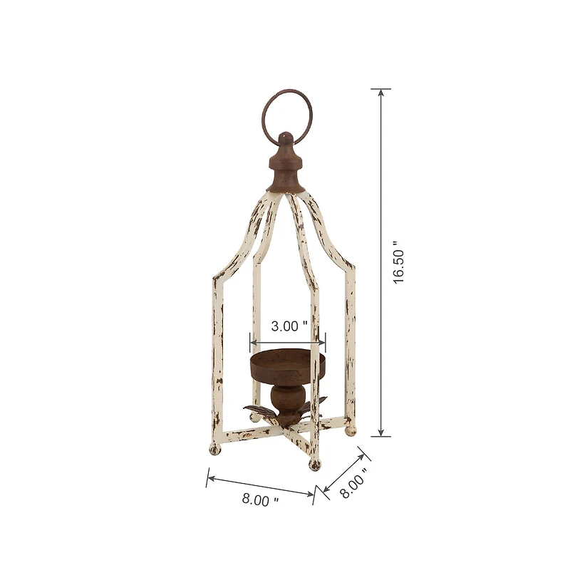 Glitzhome® Small Farmhouse Metal Lantern