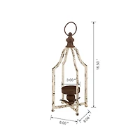 Glitzhome® Small Farmhouse Metal Lantern