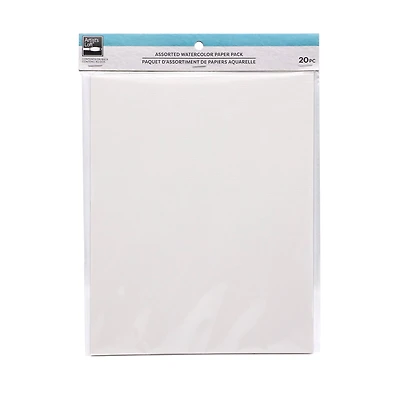 8" x 10" Assorted Watercolor Paper Pack by Artist's Loft™