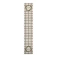 90" Merry & Bright Plaid Cotton Twill Runner
