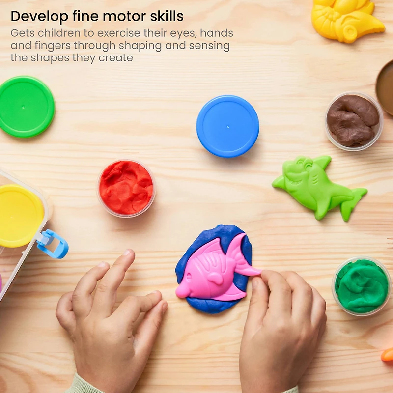 Arteza® Kids Ocean Dough Kit, 14 pcs