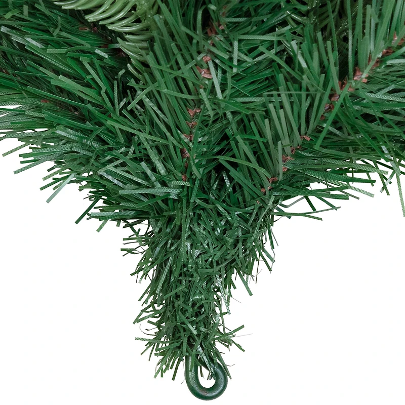 60" Green Pine Artificial Christmas Teardrop Swag
