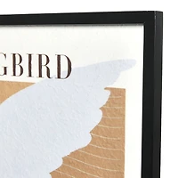 Framed Songbird Wall Décor