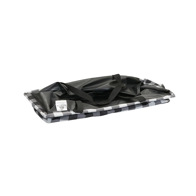 Household Essentials Krush® Black & White Canvas Utility Tote