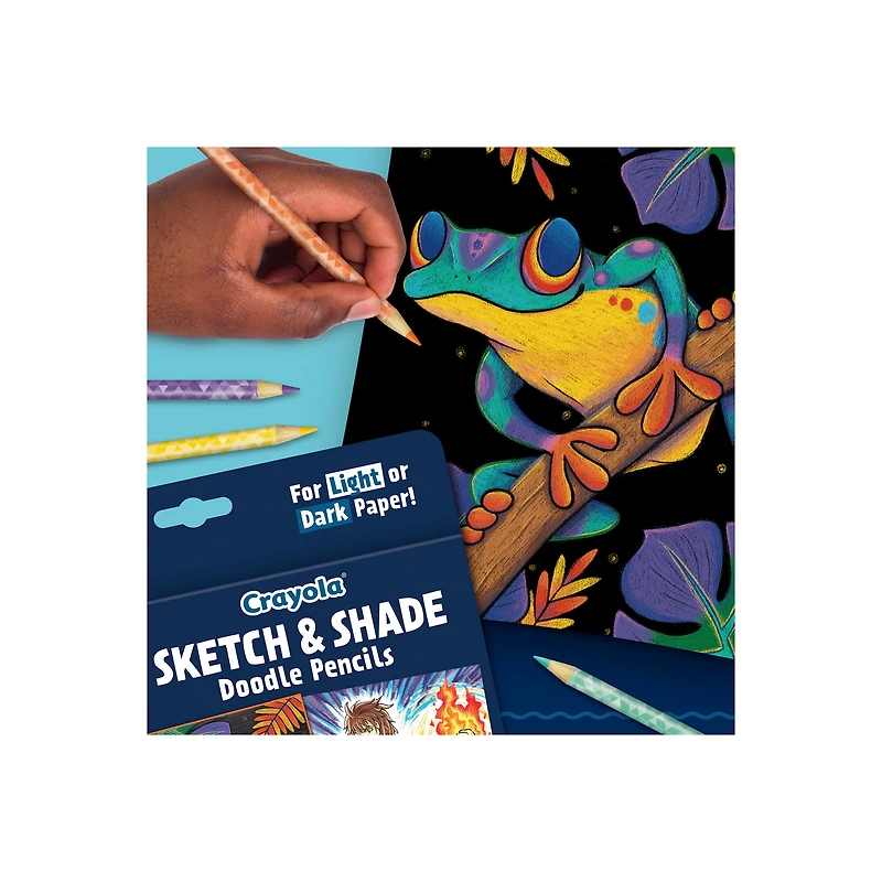 Crayola® Sketch & Shade Doodle Pencils, 14ct.