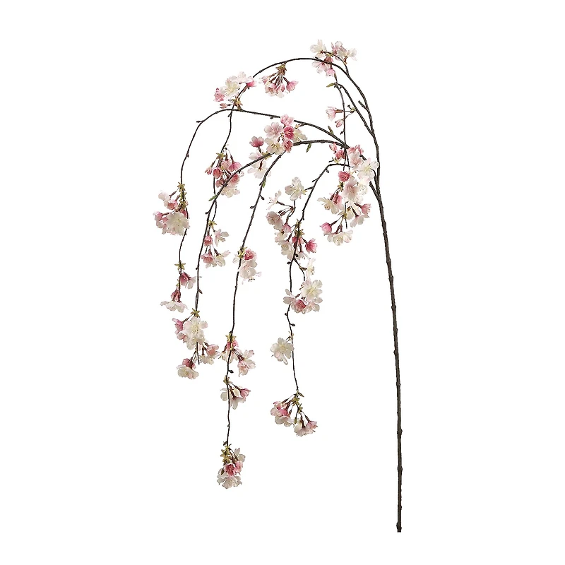 Pink Cherry Blossom Hanging Spray