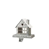 Glitzhome® 6" Galvanized House Stocking Holder