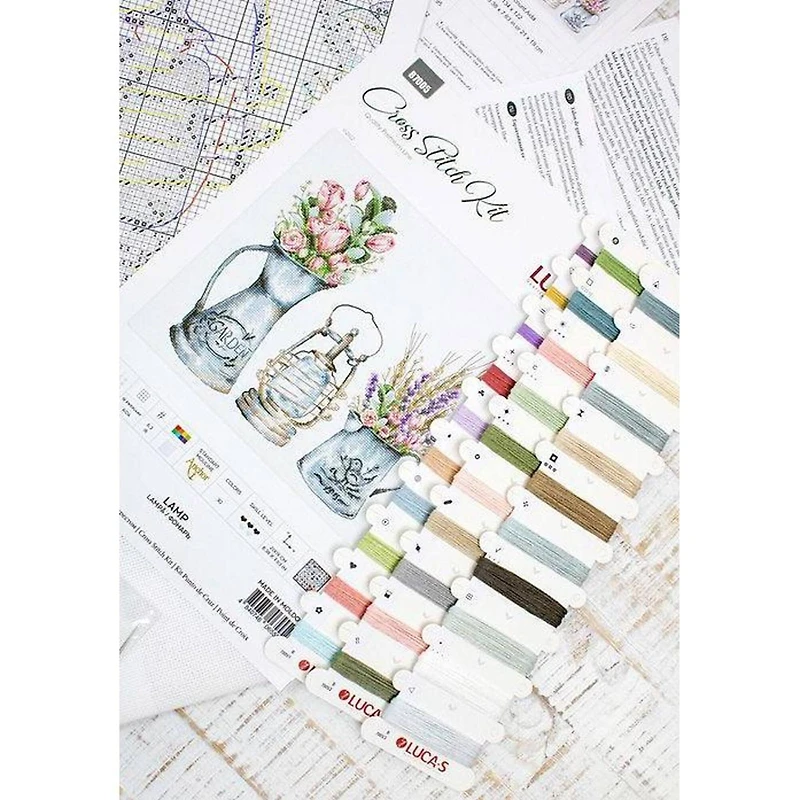 Luca-s Lamp Counted Cross Stitch Kit