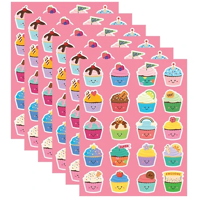 Teacher Created Resources® Cupcake Smelly Stickers, 6 Packs of 120