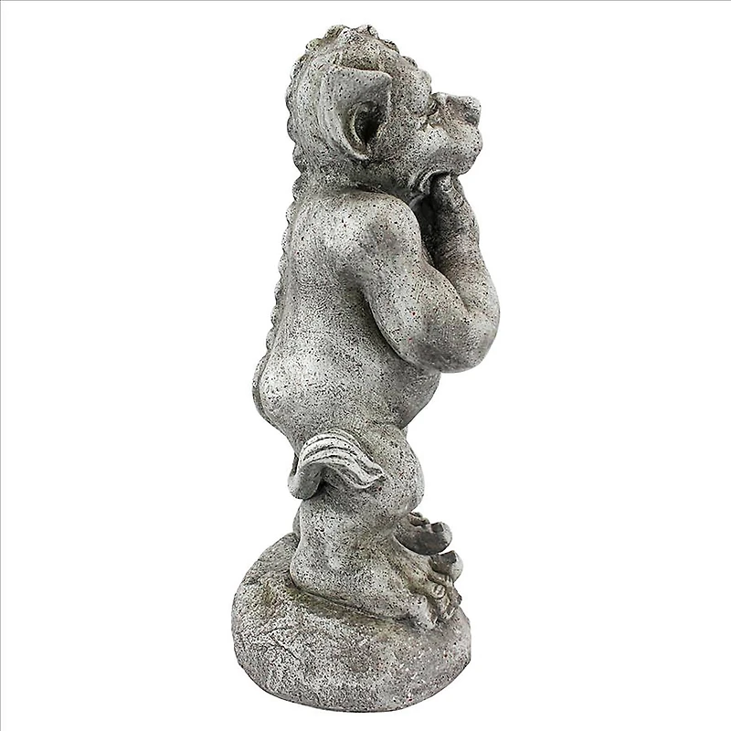 Design Toscano 14.5" Plato the Ponderer Gargoyle Imp Statue