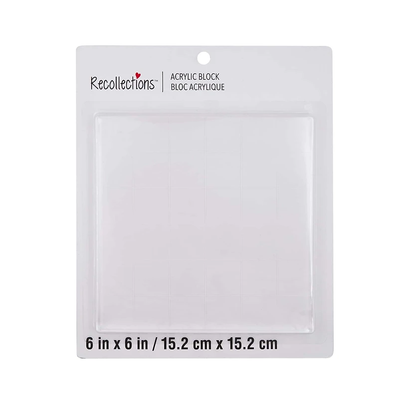 6" Acrylic Block by Recollections™
