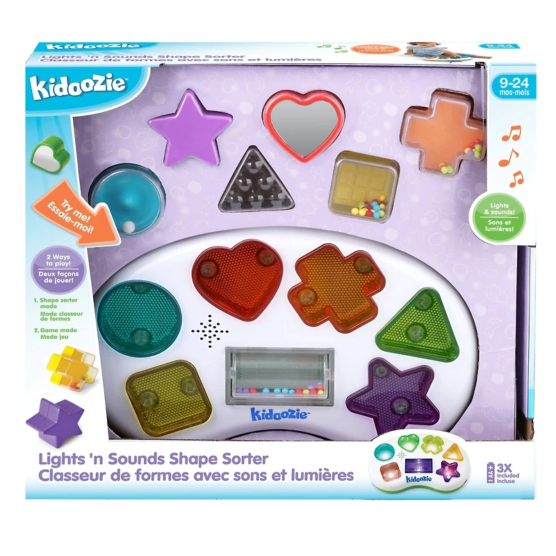 Kidoozie Lights 'n Sounds Shape Sorter