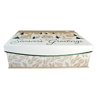 Large Season's Greetings Decorative Box by Ashland®