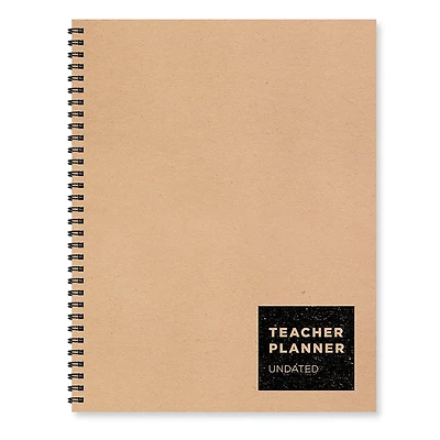 TF Publishing Large Kraft Undated Weekly Teacher Planner
