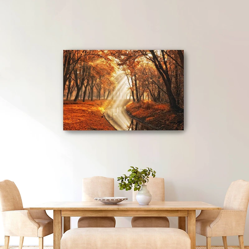 Little Black Duck Canvas Giclee