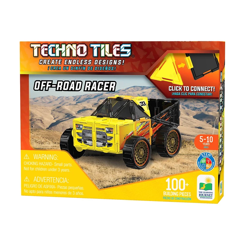 Techno Tiles - Off-Road Racer: 100+ Pcs
