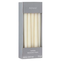 10" White Taper Candles, 15ct. by Ashland®