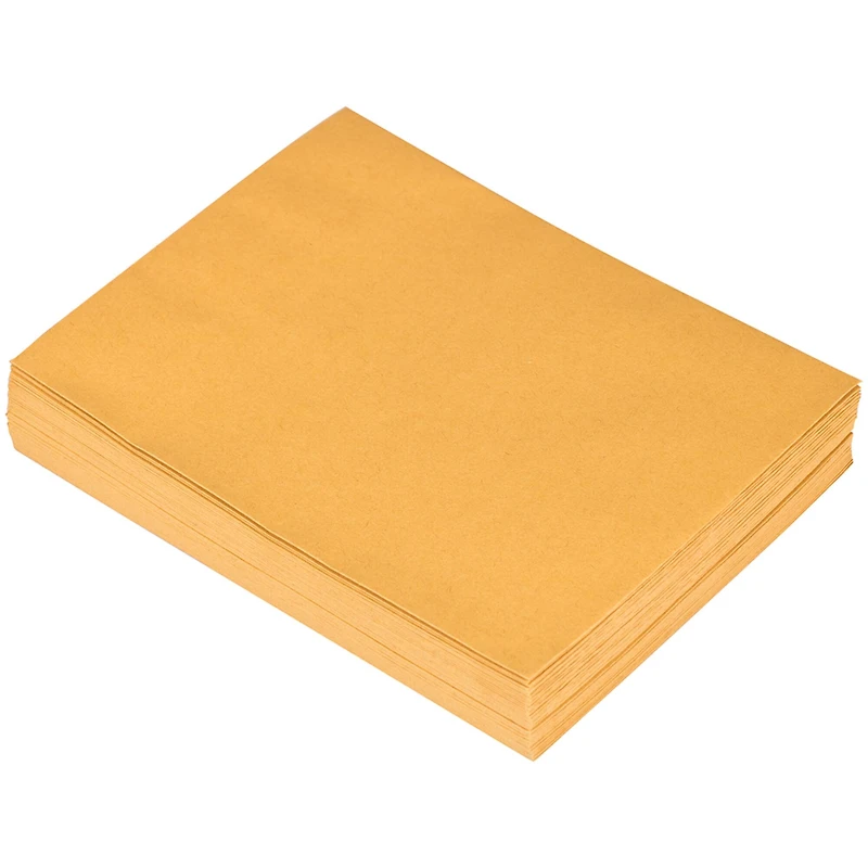 JAM Paper 5.5" x 7.5" Brown Kraft Open End Catalog Manila Envelopes