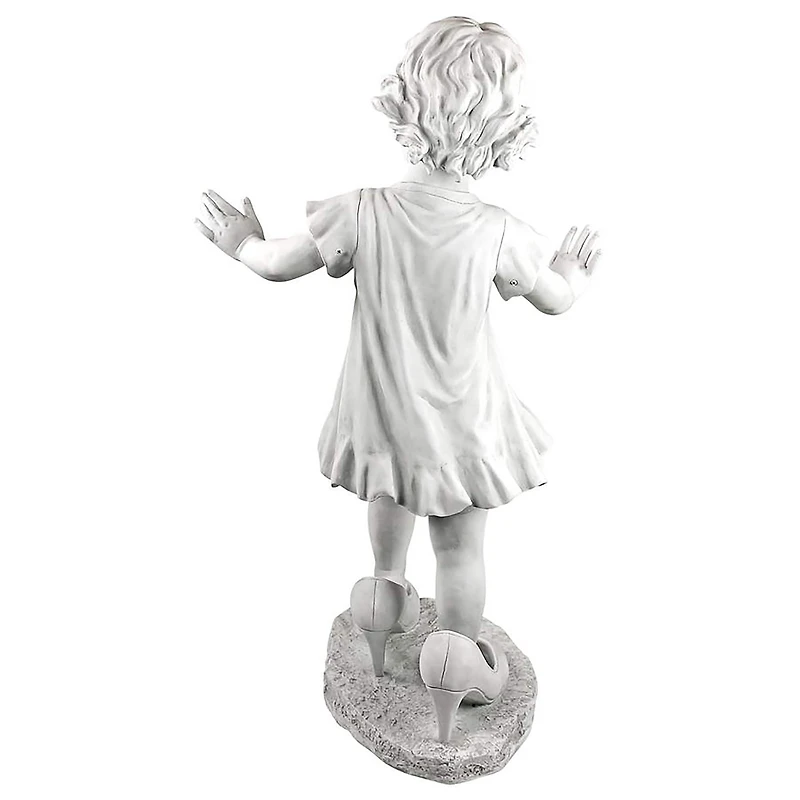 Design Toscano® 3ft. Hillary in Heels Garden Girl Statue