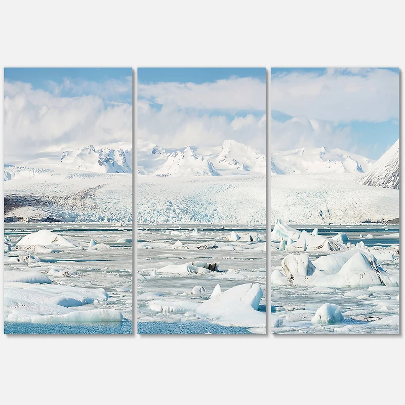 Designart - Vatnajokull Glacier in Iceland