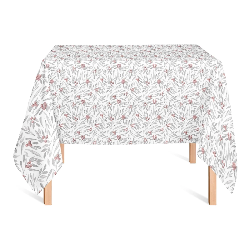 Holly And Leaves 58x58 Tablecloth