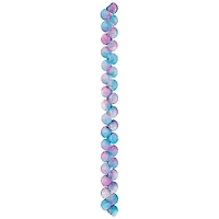 Pink & Blue Glass Shell Beads by Bead Landing™, 10mm