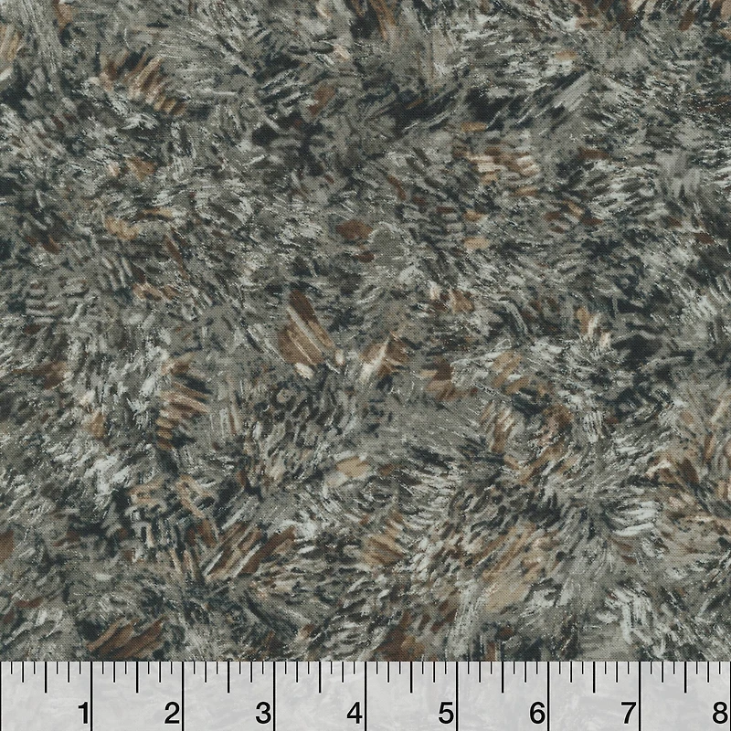 Robert Kaufman Charcoal Brush Strokes Cotton Fabric