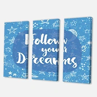 Designart - Follow Your Dreams II