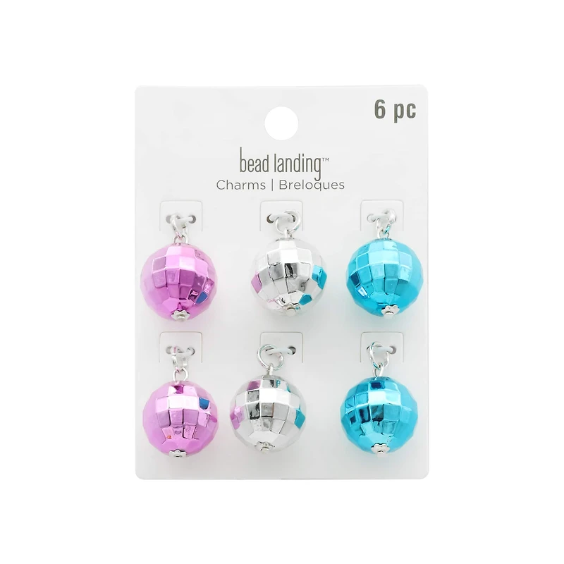 Disco Ball Charm Set by Bead Landing™