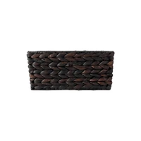 Espresso Rectangle Woven Basket by Ashland