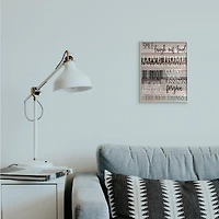 Stupell Industries Inspirational Be You Phrases on Wood Grain Brown Black Text in Gray Frame Wall Art